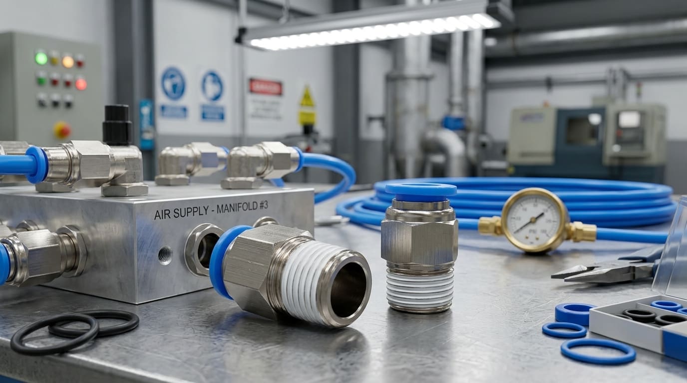 Фитинги пневматические в интернет-магазине «Ремикс»