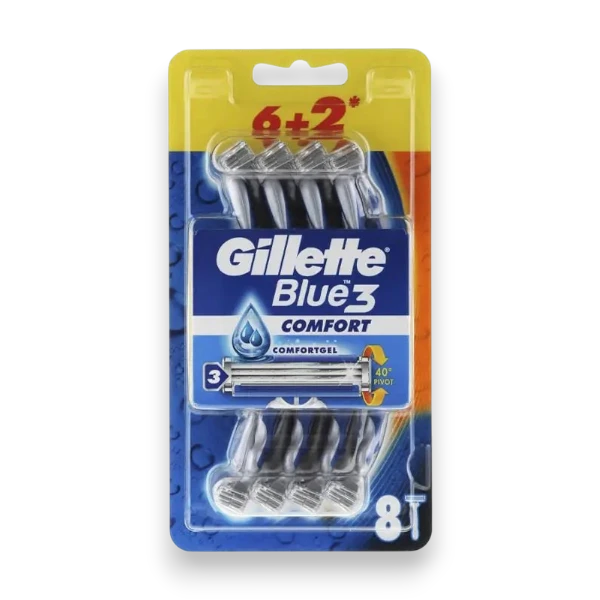 Gillette Blue 3 Comfort Original в ассортименте магазина BIO Trading LTD