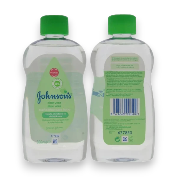Масло Johnson's Baby с алоэ вера в ассортименте магазина BIO Trading LTD