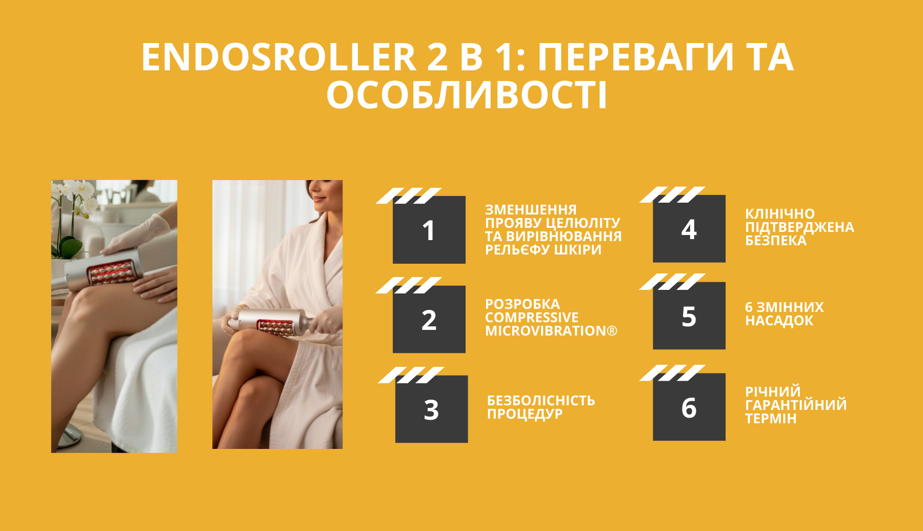 EndosRoller 2 в 1: переваги та особливості від компанії bodyshape