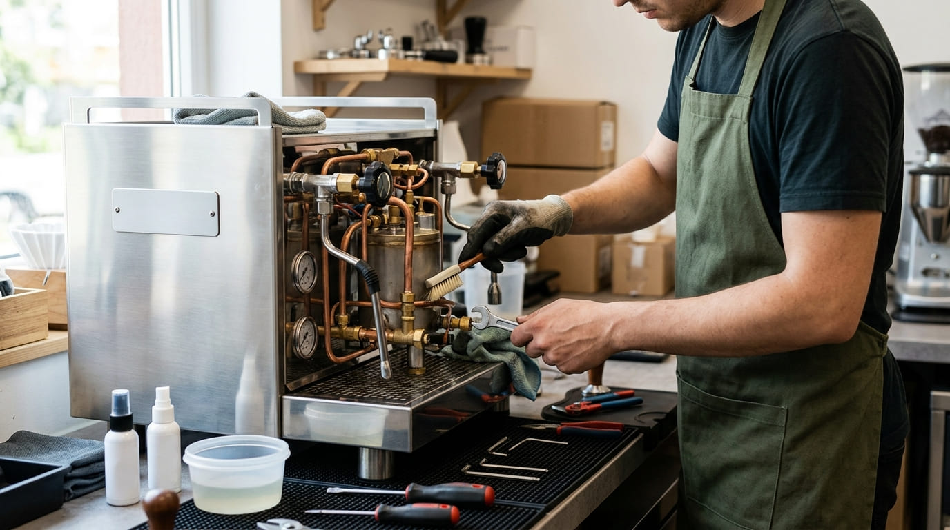Сервісне обслуговування кавомашин від System coffee service