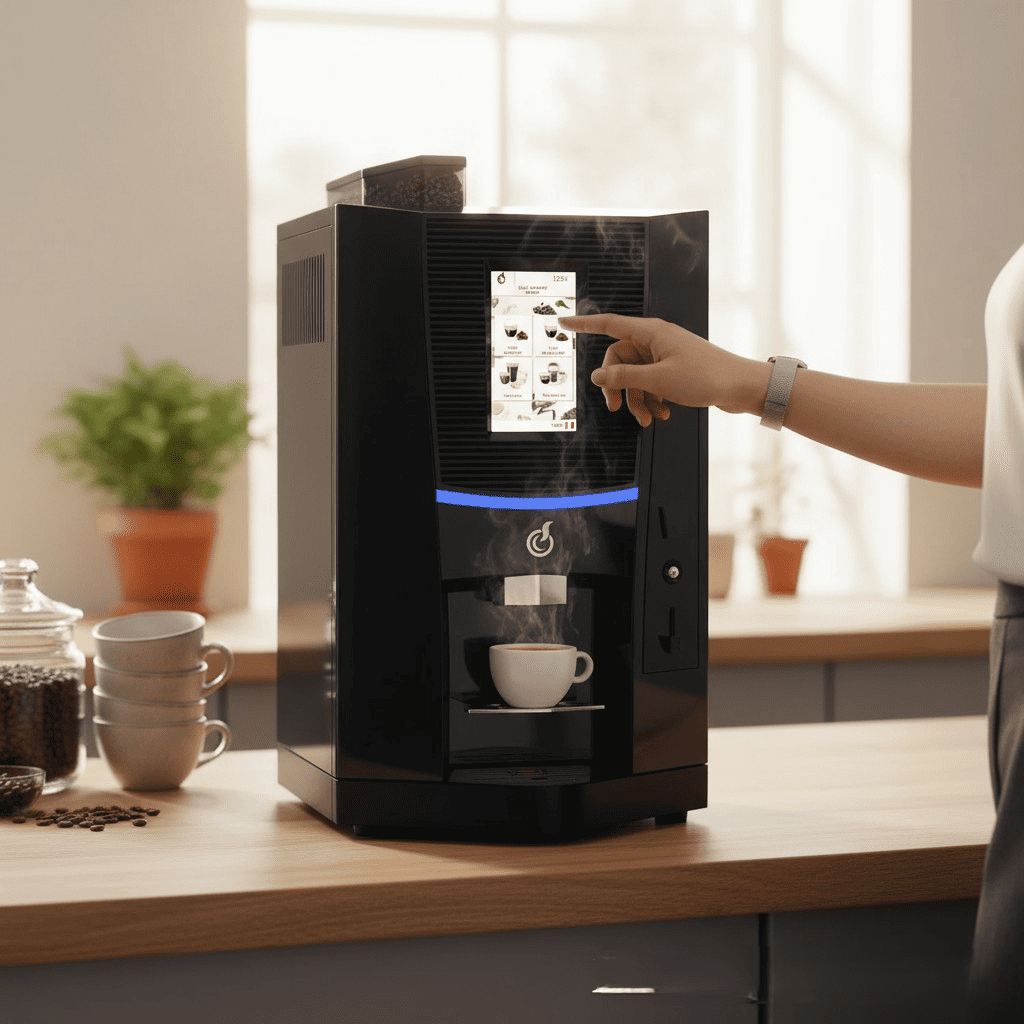 Профессиональная кофемашина Bianchi от «Систем кофе сервис» 