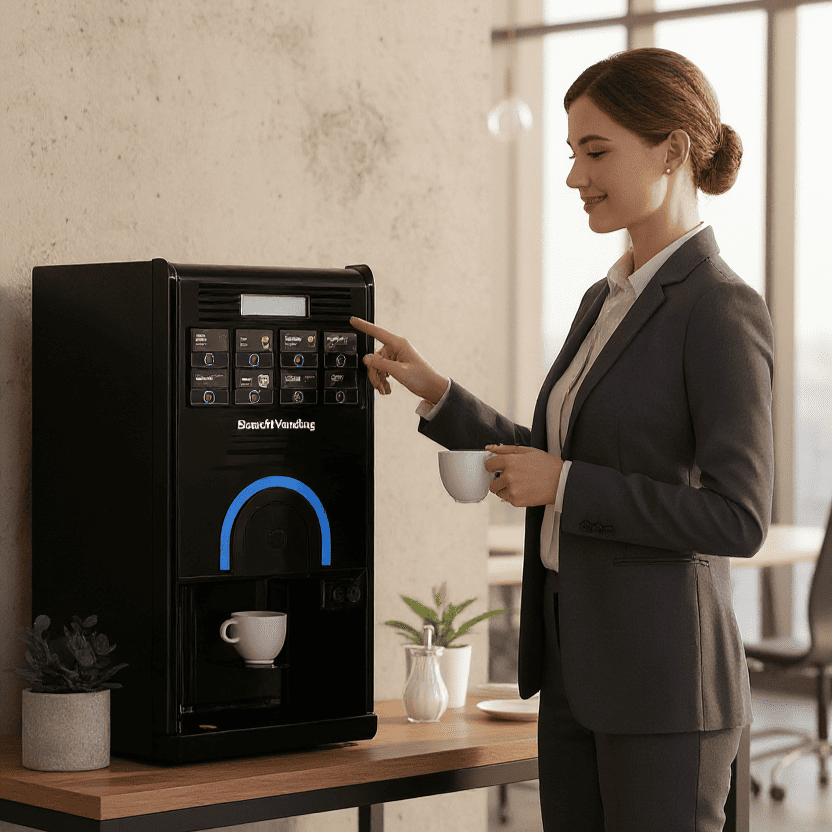 автоматическая кофемашина Bianchi Gaia от «Систем кофе сервис» 