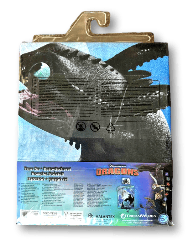 Постельное белье детское How to Train Your Dragon двусторонний - стильный комплект для
               детского сна в интернет-магазине «Crazy Mamaz Box»