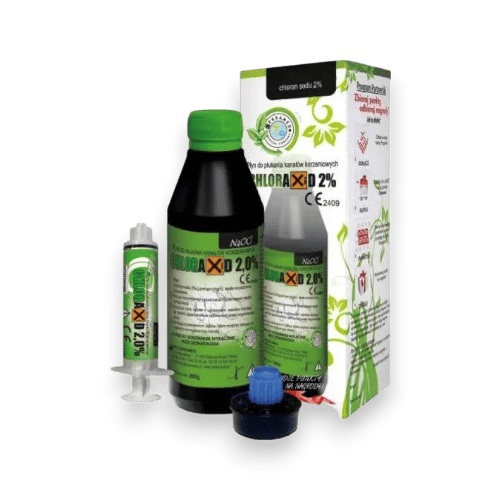 Chloraxid 2% — чистые каналы без лишних забот из каталога компании Kiev Dent