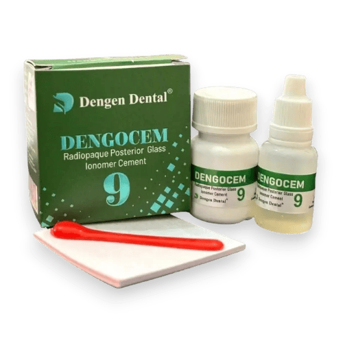 Dengocem 9 – реставрационный цемент из каталога компании Kiev Dent