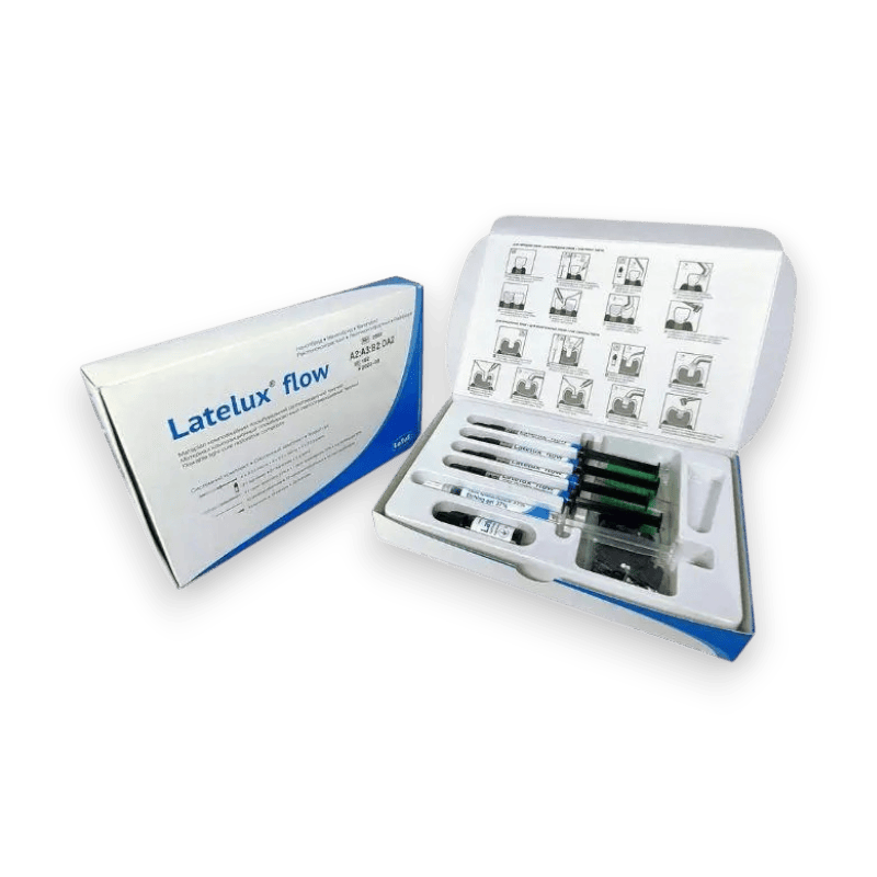 Жидкие фотополимеры Latelux Flow (Кажелекс флоу) в интернет-магазине «Kiev Dent»