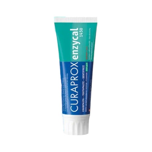 Какие особенности имеет зубная ферментная паста Enzycal curaprox enzycal 1450 из каталога компании Kiev Dent