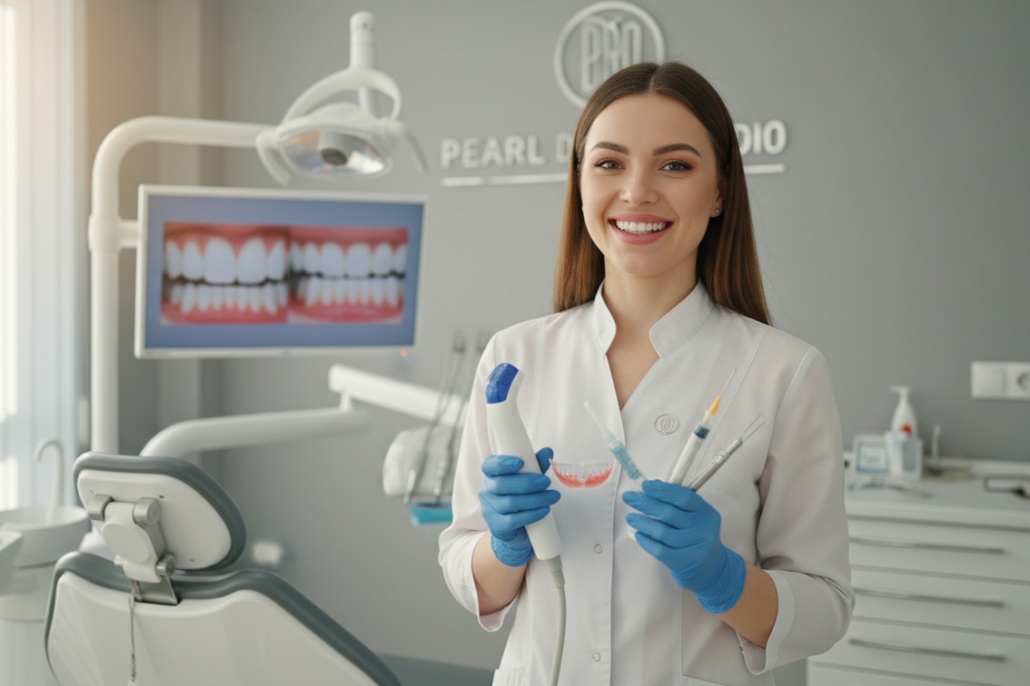 Професійне відбілювання зубів - пасти, гелі та цілі системи купити в Києві