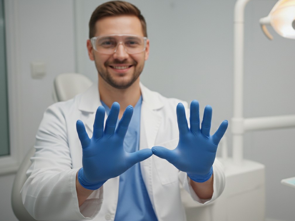 Рукавички нітрилові купити в Києві