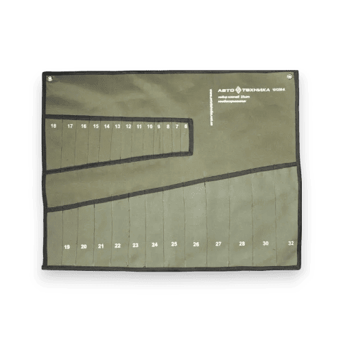 Брезентовый чехол для гаечных ключей на 25 штук Автотехника (6-32 мм) от компании MIX Инструмент