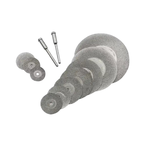 Набор отрезных дисков для гравера 10 шт - Алмазные диски для гравера 16-60 мм от компании MIX Инструмент