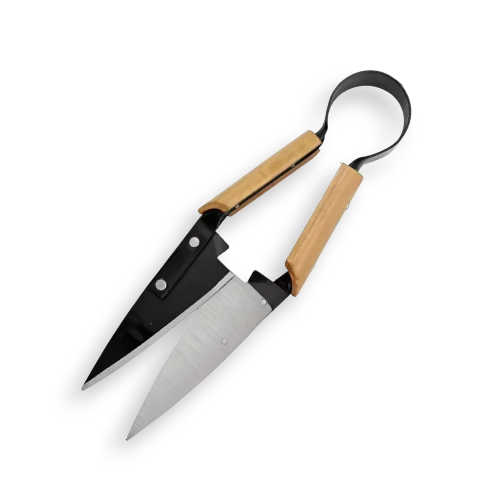 Ножницы для стрижки овец и шерсти с деревянными ручками 320 мм от компании MIX Инструмент