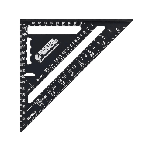 Угольник SWANSON метрический 180 мм AL MASTERTOOL от компании MIX Инструмент