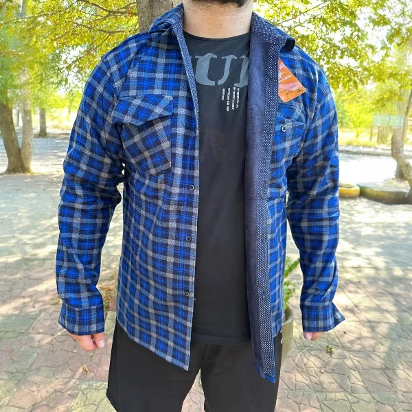 Теплые мужские рубашки с мехом «AO.LONG» Art: С20 от интернет-магазина “Эврика”