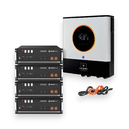 Комплект гибридный инвертор AXIOMA + Аккумулятор литиевый LiFePo4 Pylontech от компании «Отопление плюс»