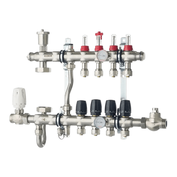 Koer нижний коллектор частотный насос от компании «Отопление плюс»