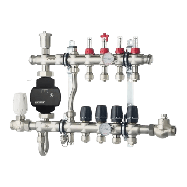 Koer частотный коллектор нержавейка от компании «Отопление плюс»