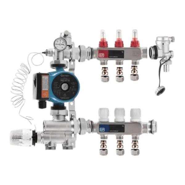 EUROPRODUCT коллектор с насосом от компании «Отопление плюс»