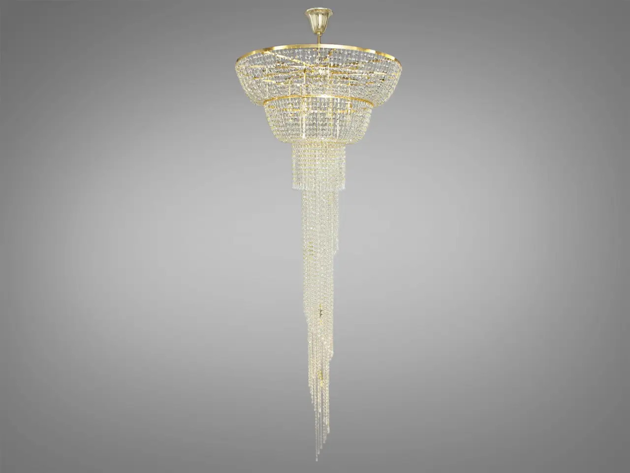 Какую купить хрустальную люстру Каскад в магазине S-svit