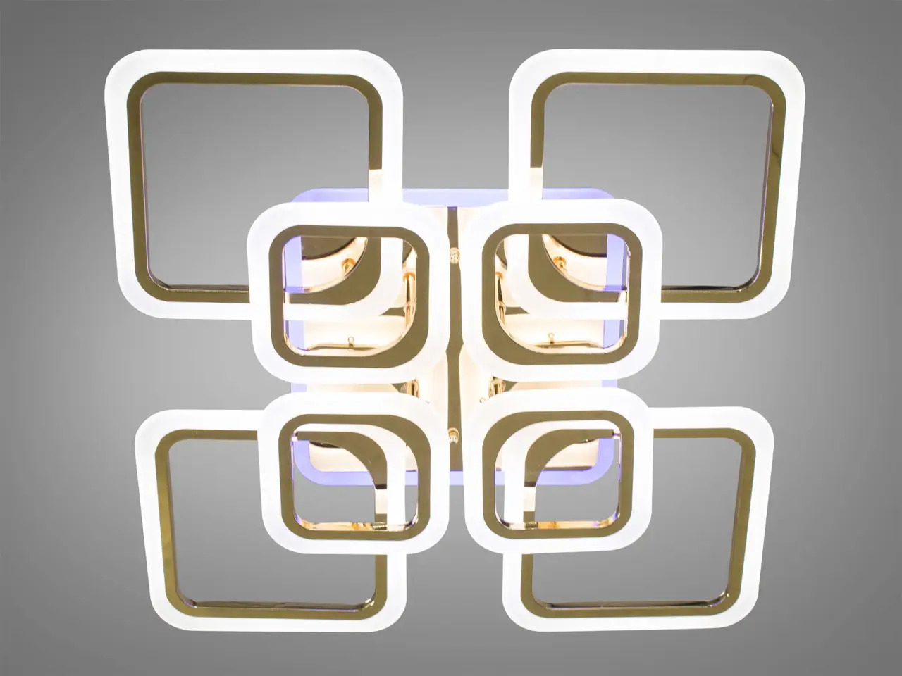 Смарт светодиодная люстра с пультом 145W в S-svit