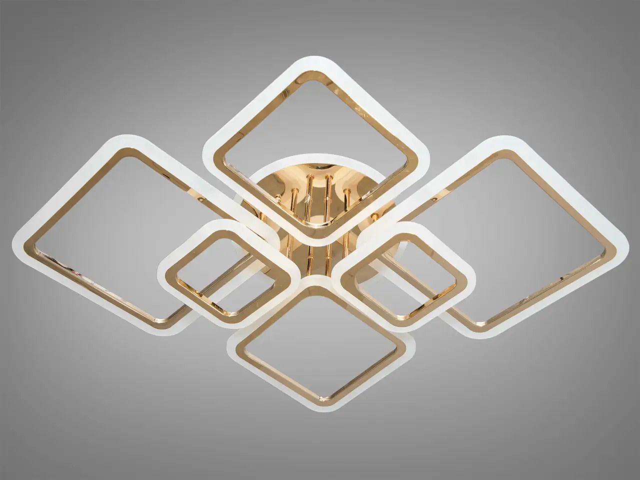 купить LED люстру с разноцветной подсветкой от интернет-магазина S-svit