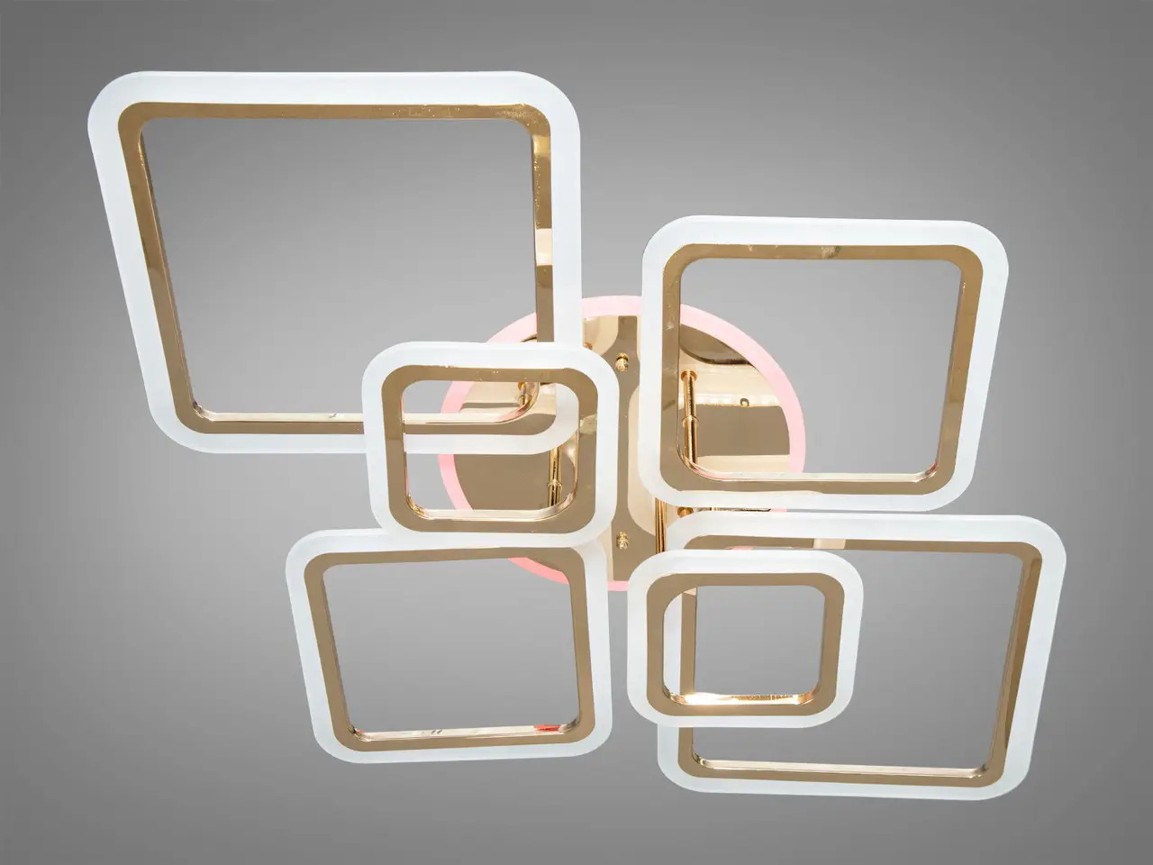 LED люстра 150W с диммером и подсветкой от интернет-магазина S-svit