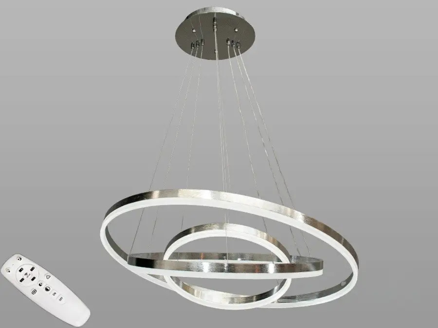 LED люстра с пультом и димером 160 Вт от интернет-магазина S-svit