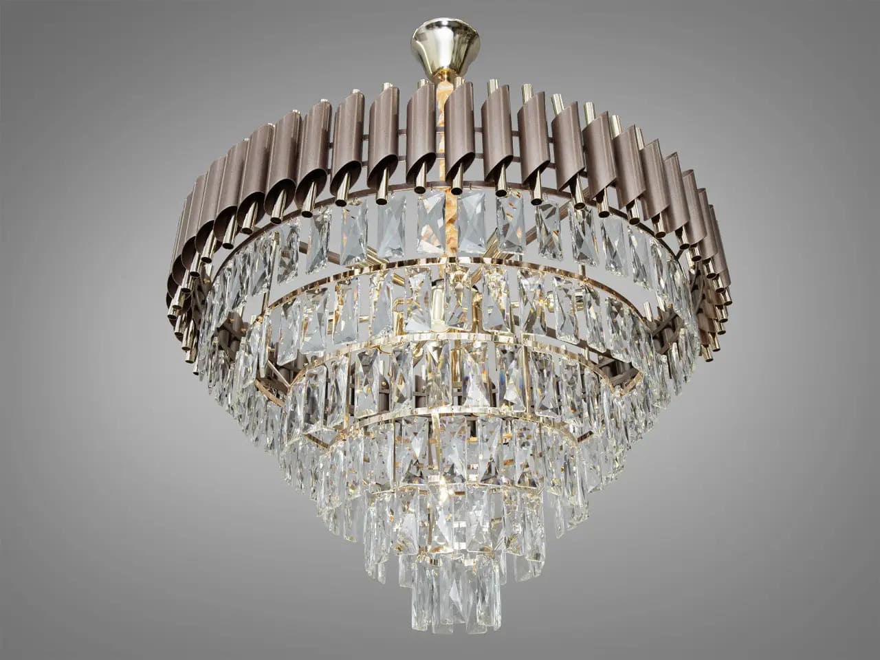 Хрустальная люстра на 15 ламп от интернет-магазина S-svit