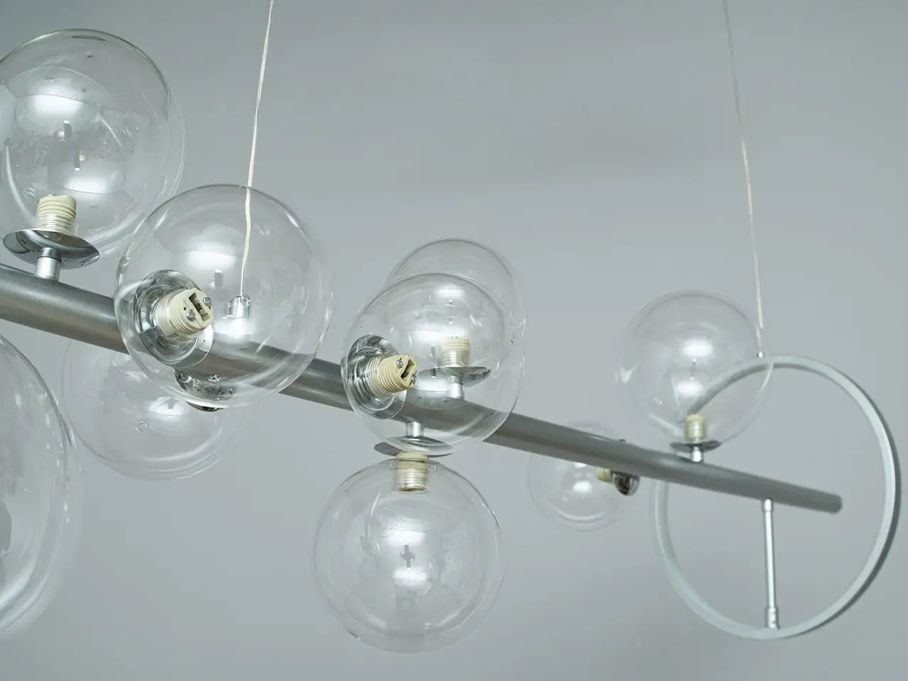 Купить люстру Loft на 10 ламп с гарантией от интернет-магазина S-svit