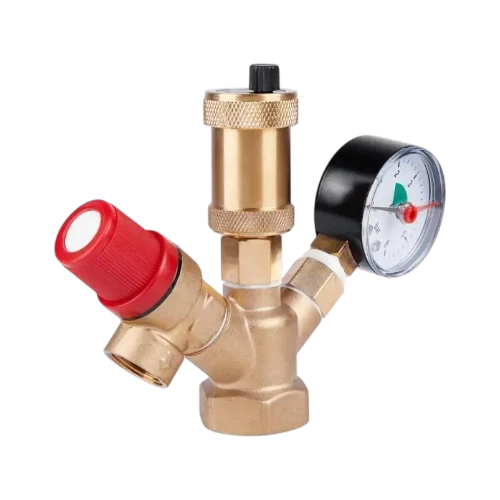 Компоненти безпеки для систем опалення купити у Харкові